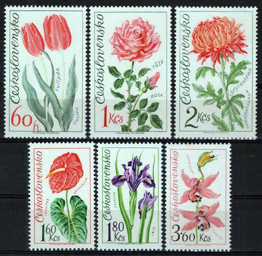 Czechoslovakia 1890-1895 MNH Flowers Plants Nature ZAYIX 0224S0038M