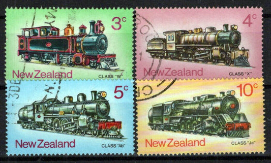 New Zealand 517-520 Used Locomotives Trains Transportation ZAYIX 0224S0067