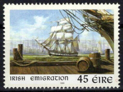 Ireland 1168 MNH Sailing Ships Transportation ZAYIX 0221S0106M