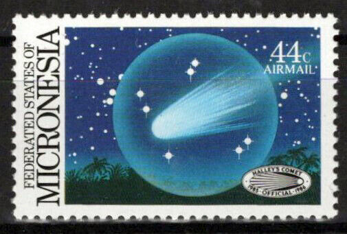 Micronesia C19 MNH Air Post Space Halley's Comet