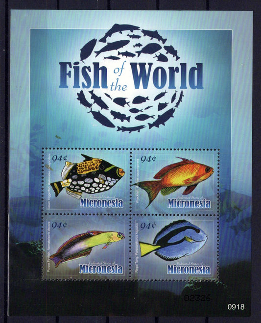 Micronesia 823 MNH Marine Life Fish