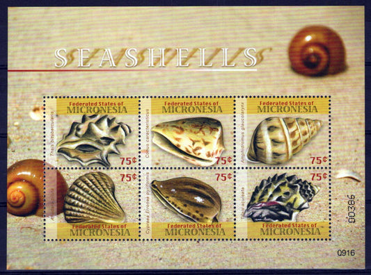 Micronesia 833 MNH Marine Life Seashells