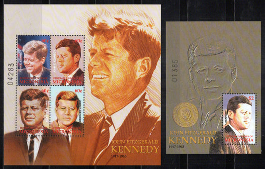 Micronesia 494-495 MNH John F. Kennedy Politician President