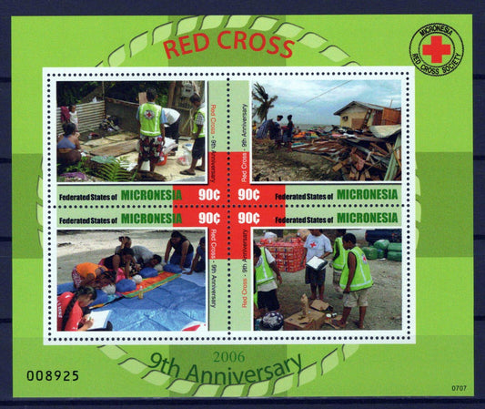 Micronesia 750 MNH Red Cross Relief Efforts