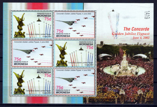 Micronesia 721-722 MNH Aviation Planes The Concorde