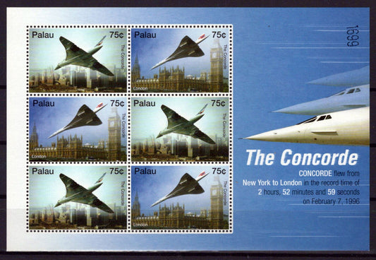 Palau 868-869 MNH Aviation Planes The Concorde