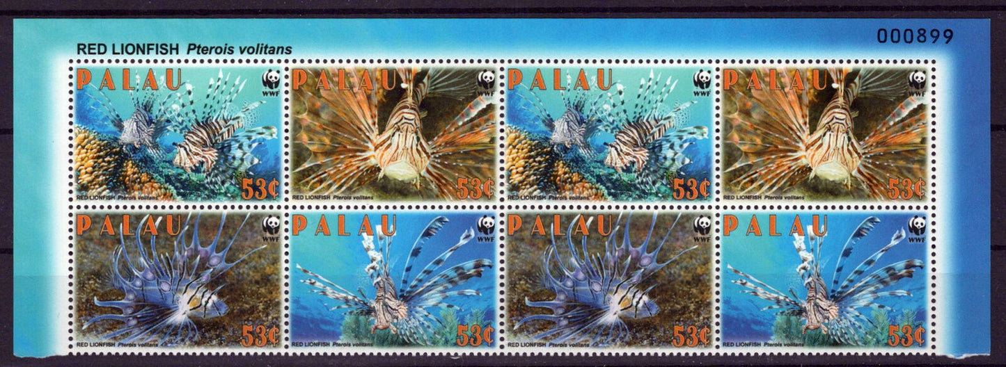 Palau 992a MNH Marine Life Fish