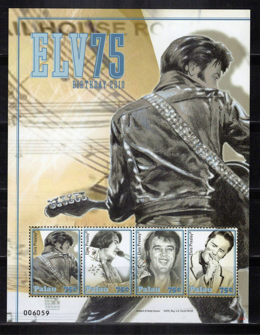 Palau 1006 MNH Elvis Presley Music Entertainment