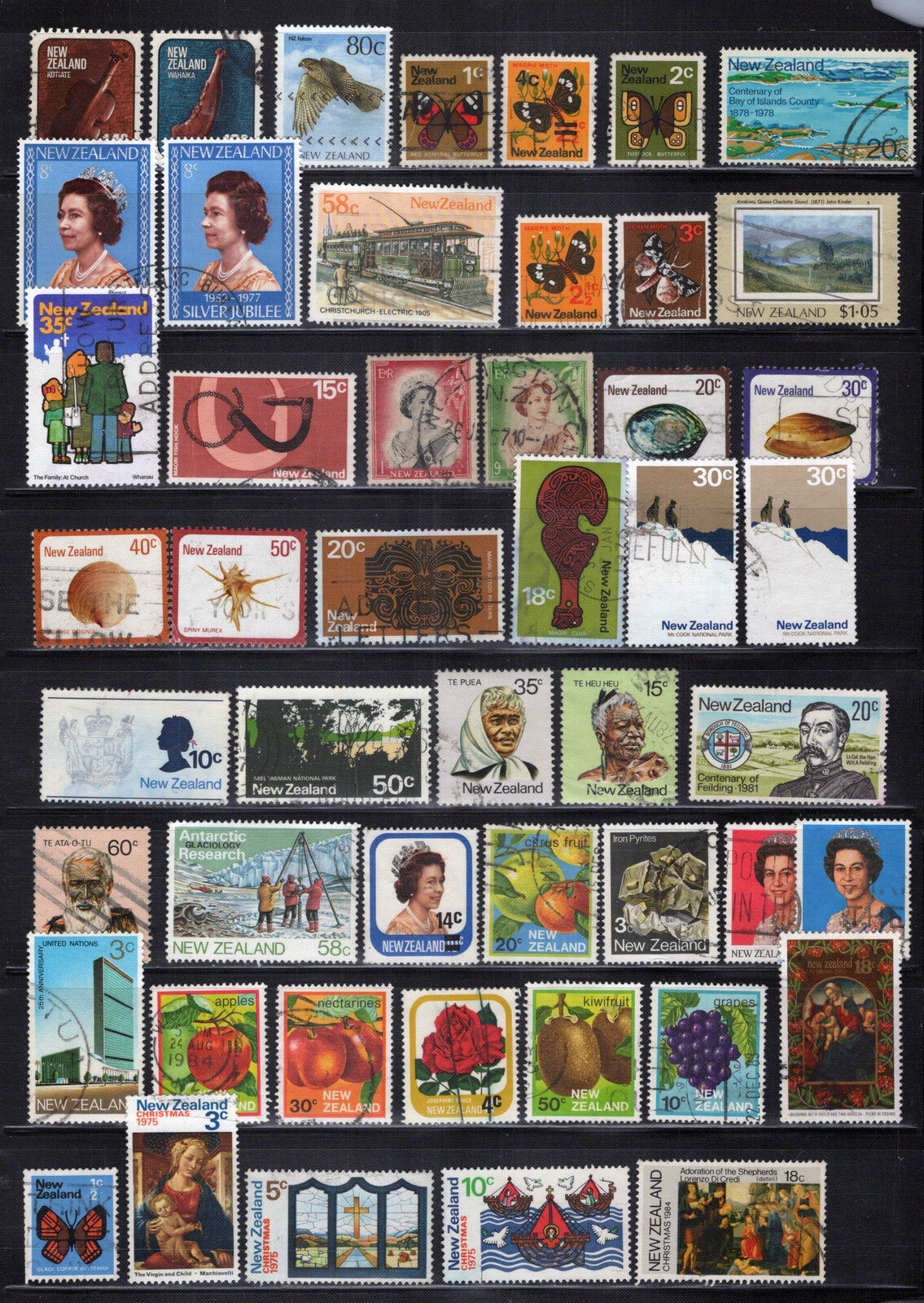 New Zealand Collection of 200 Stamps, most used, with better ZAYIX 0324S0034