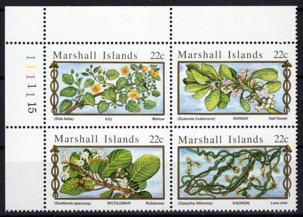 Marshall Islands 94a MNH Medicinal Plants ZAYIX 0324S0121