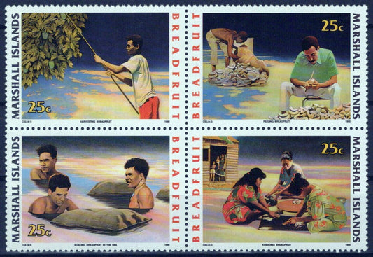 Marshall Islands 390a MNH Farming Agriculture Breadfruit ZAYIX 0324-M0145