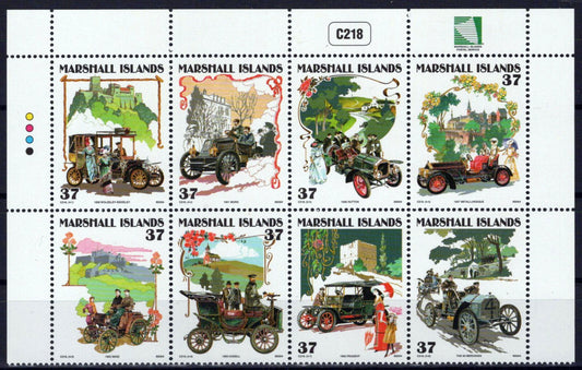 Marshall Islands 828 MNH Automobiles Cars Transportation ZAYIX 0324-M0141