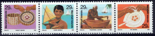 Marshall Islands 428a MNH Traditional Handicrafts ZAYIX 0324-S0140M