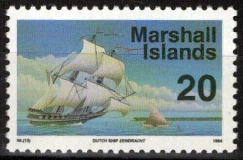 Marshall Islands 445 MNH Sailing Ships Transportation ZAYIX 0424S0029M