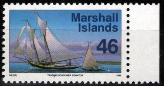 Marshall Islands 454 MNH Sailing Ships Transportation ZAYIX 0424S0036M