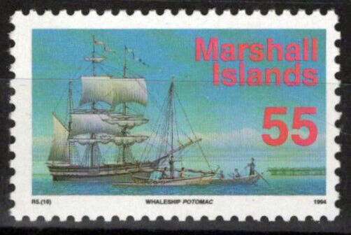 Marshall Islands 457 MNH Sailing Ships Transportation ZAYIX 0424S0038M