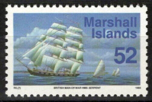 Marshall Islands 456 MNH Sailing Ships Transportation ZAYIX 0424S0037M