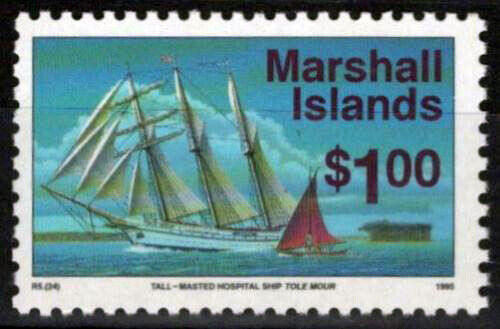 Marshall Islands 463 MNH Sailing Ships Transportation ZAYIX 0424S0043M