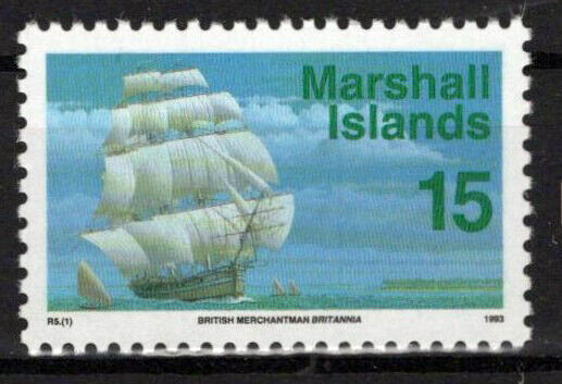 Marshall Islands 443 MNH Sailing Ships Transportation ZAYIX 0424S0012