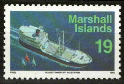 Marshall Islands 444 MNH Ships Transportation ZAYIX 0424S0026M