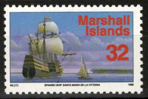 Marshall Islands 450 MNH Sailing Ships Transportation ZAYIX 0424S0032M