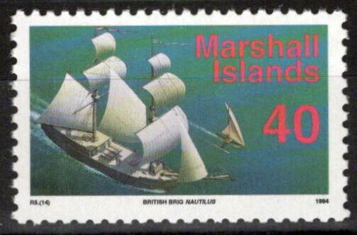 Marshall Islands 452 MNH Sailing Ships Transportation ZAYIX 0424S0034M