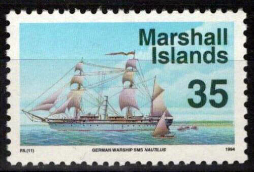 Marshall Islands 451 MNH Sailing Ships Transportation ZAYIX 0424S0033M