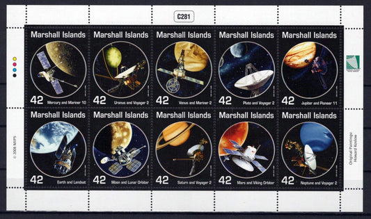 Marshall Islands 930 MNH Space Solar System Spacecraft ZAYIX 0424M0005