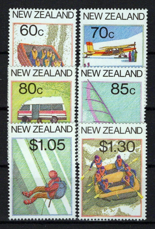 New Zealand 861-866 MNH Tourism Aviation Boating Windsurfing ZAYIX 0424S0218