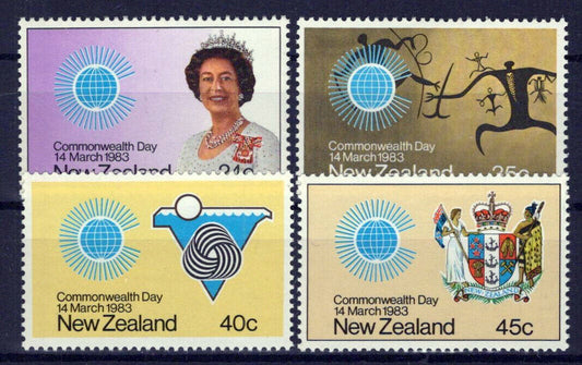 New Zealand 776-779 MNH Queen Elizabeth II Maori Rock Painting ZAYIX 0424S0228