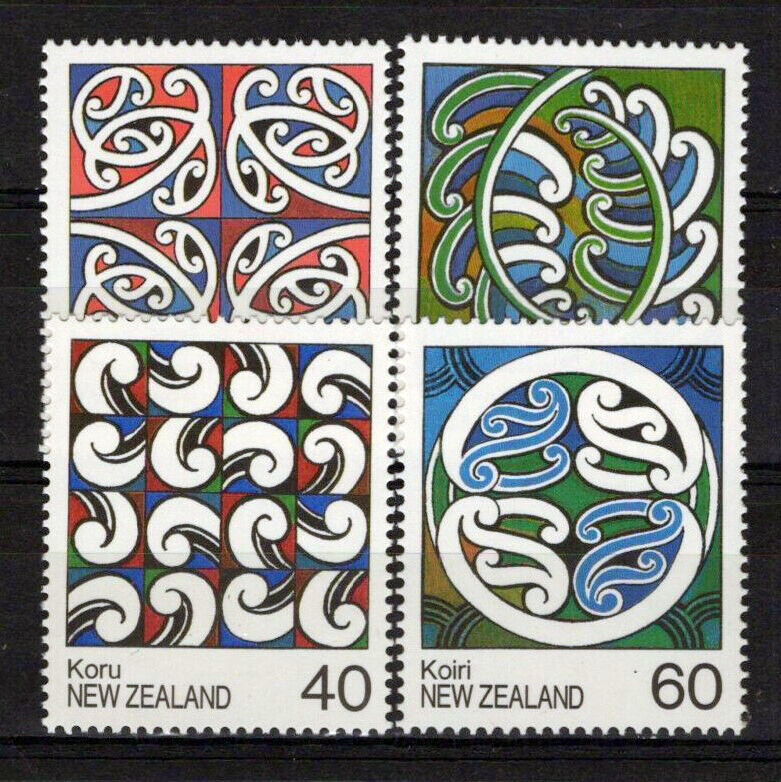 New Zealand 894-897 MNH Maori Rafter Paintings ZAYIX 0424S0208