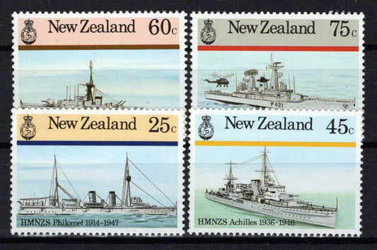 New Zealand 839-842 MNH Navy Ships Military ZAYIX 0424S0217