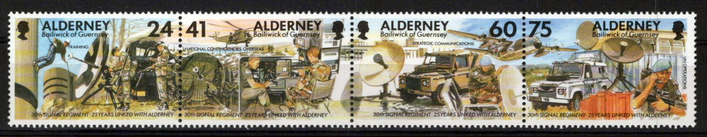 Alderney 91 MNH Communications Military Aviation