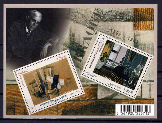 France 4482 MNH Paintings Artist Georges Braque ZAYIX 0524M0238