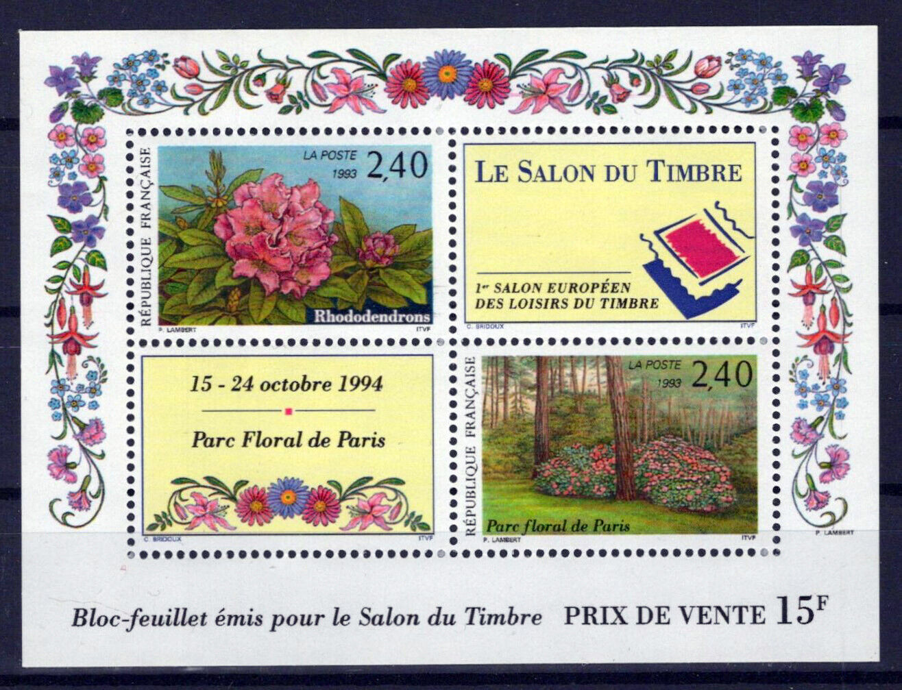 France 2395 MNH Flowers Plants Nature European Stamp Exhibition ZAYIX 0524S0429