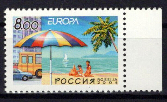 Russia 6838 MNH Europa CEPT Automobiles Beach ZAYIX 0624S0314