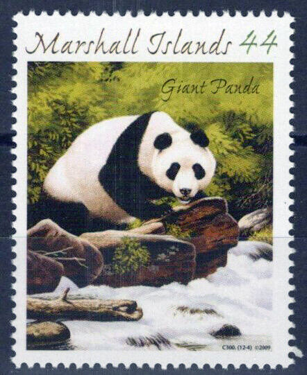 Marshall Islands 955d MNH Giant Panda Endangered Animals 101623S07M