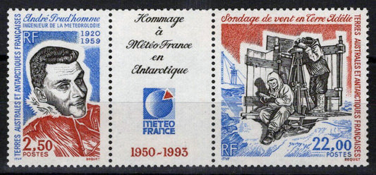 FSAT TAAF 189a MNH 43rd Anniv. of Meteo France ZAYIX FSA-S0134