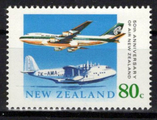 New Zealand 978 MNH Aviation Planes Transportation NZES0003M