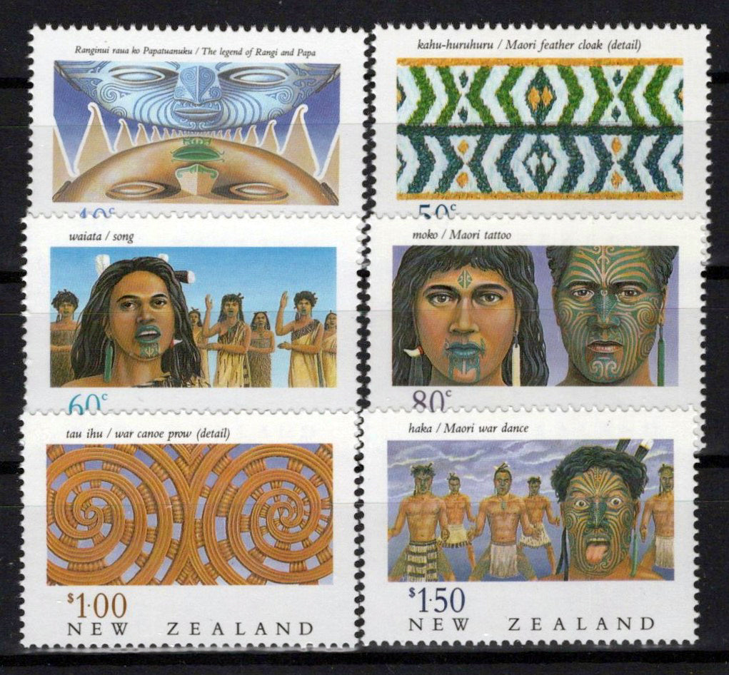 New Zealand 997-1002 MNH Māori Legends Dance NZES0017M