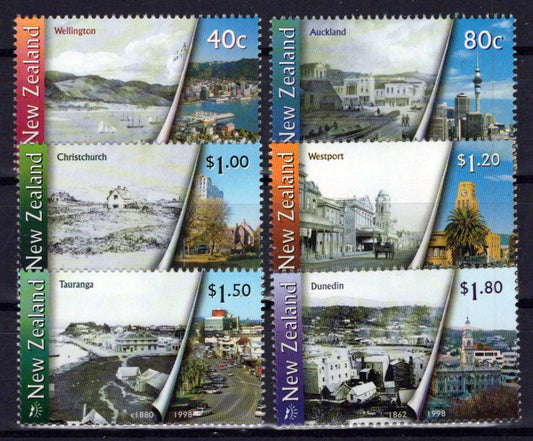 New Zealand 1557-1562 MNH Urban Transformation Architecture NZES0041M