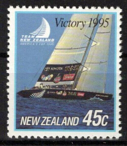 New Zealand 1277 MNH America's Cup Yachts Sailing Sports NZES0084M