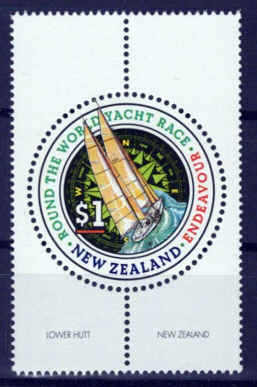 New Zealand 1198 MNH World Yacht Race Sports  NZES0071M