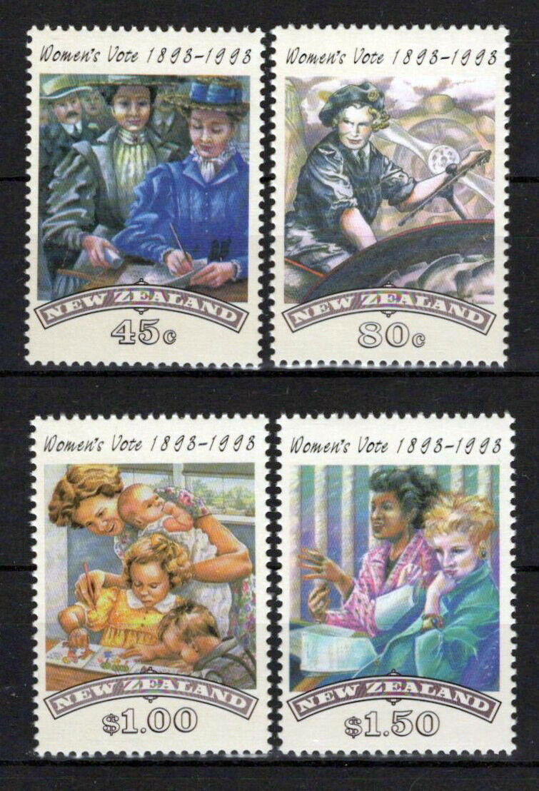 New Zealand 1151-1154 MNH Woman Suffrage NZES0078M