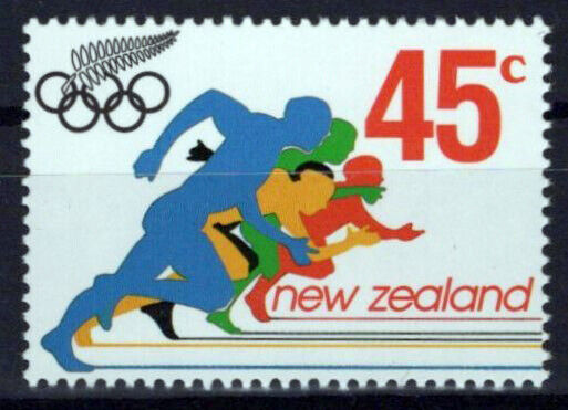 New Zealand 1093 MNH Sports Olympics Runners NZES0082M