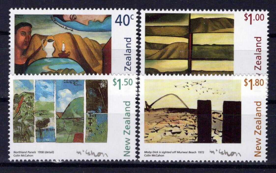 New Zealand 1437-1440 MNH Paintings Colin McCahon NZES0097M