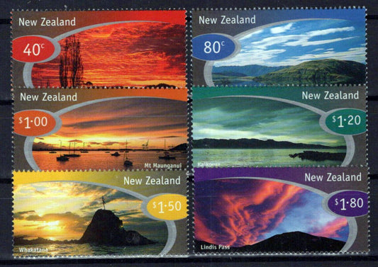 New Zealand 1526-1531 MNH Landscapes Scenic Views Nature NZES0050M