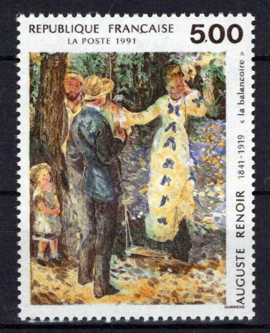 France 2242 MNH Paintings Auguste Renoir ZAYIX 0924S0062M