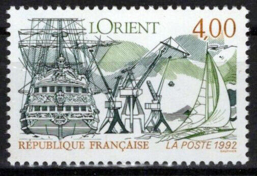 France 2292 MNH Ships Sailing Ships Transportation ZAYIX 0924S0069M