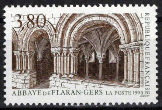 France 2214 MNH Architecture Flaran Abbey ZAYIX 0924S0059M